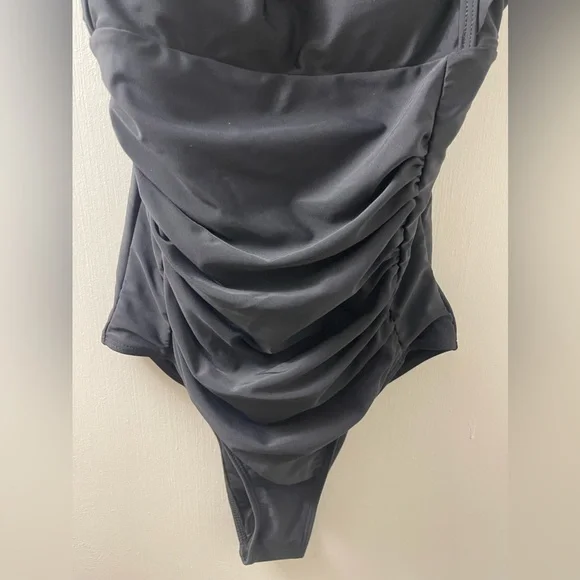 Sporlike Women's Swimsuit With Adjustable Straps Black Size S NWT - Picture 8 of 13